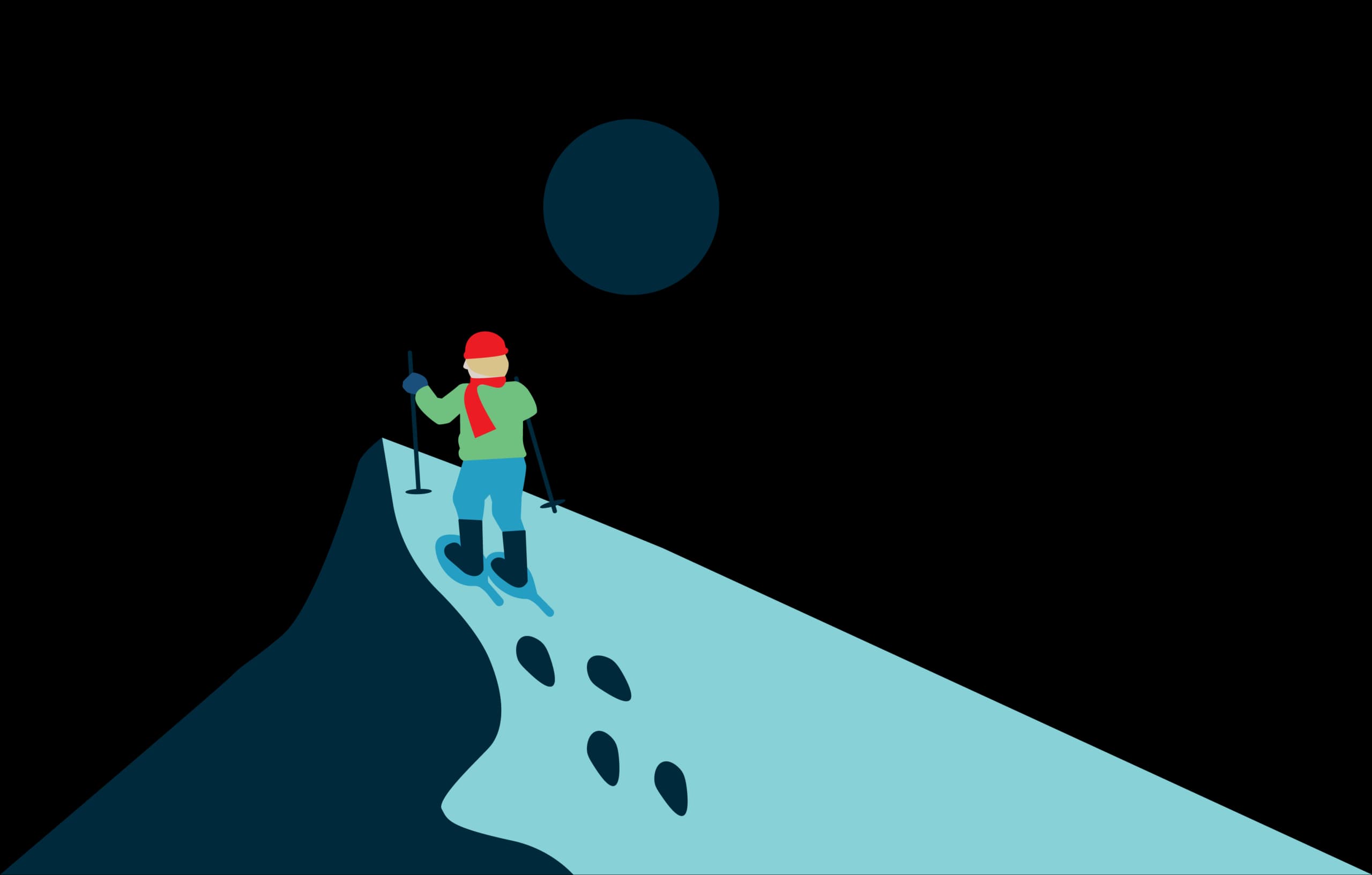 mountaineer illustration