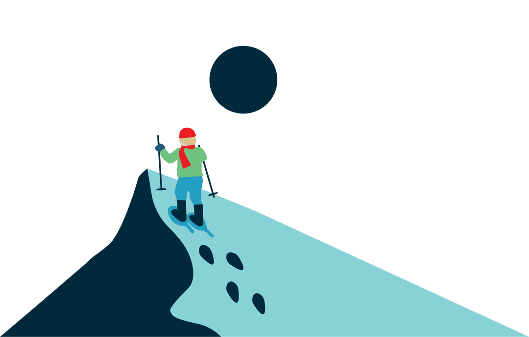 mountaineer illustration