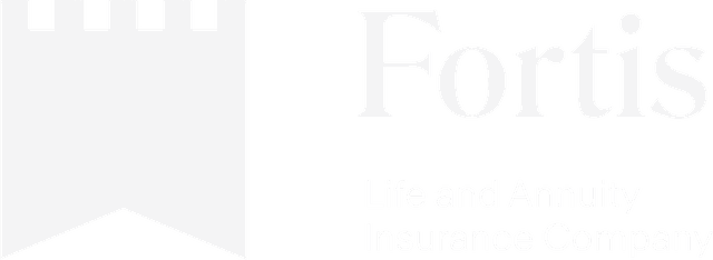 fortis life insurance logo white